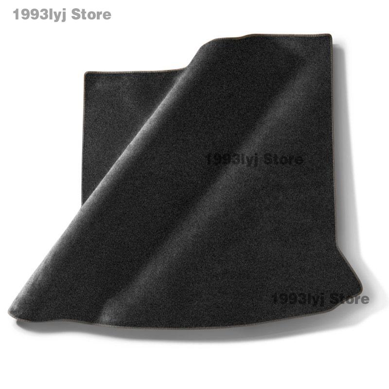 Flannel Car Mats For HONGQI E-HS9 Trunk Mat Mat Accessories All Weather Dustproof Protection Pad