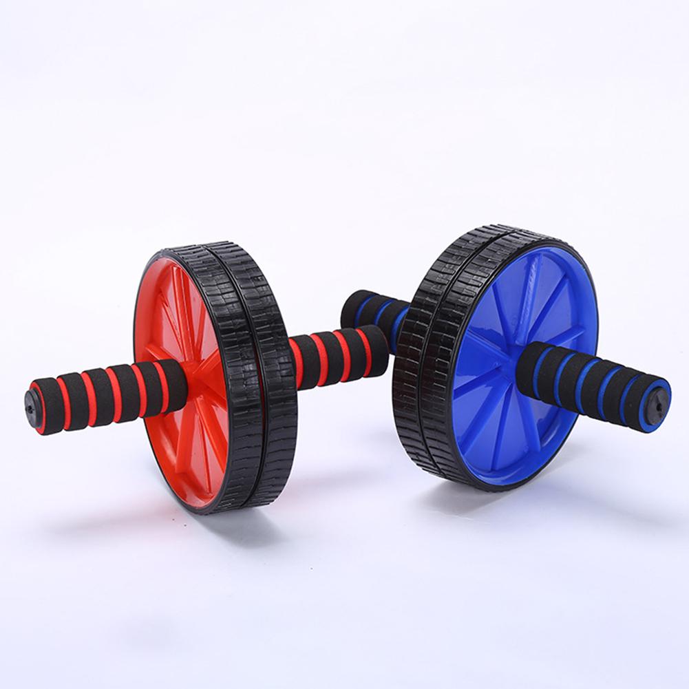 Abs Wheel Body Exercise Gym Roller Abdominal Core Exerciser Strength Workout Fitness Trainer