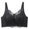 Lace underwear women's big breasts show small thin styles, gather and look thin, anti-sagging, close secondary breasts, breathable, no steel ring 
