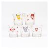 Персонажи Мини Мини Милый Размер Стеклянный Стаканчик Набор из 5 штук, популярный персонаж в Корее