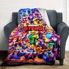 Brawl Stars Blanket Soft Warm Cozy Great for Office Chair Sofa Couch Four Seasons Multipurpose Warmthful Decor Birthday Christmas Gift Blanket