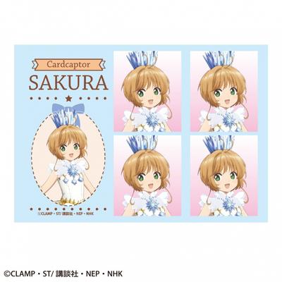 Сакура - собирательница карт CardCaptor Sakura 25 Сакура-тян Любимая Наклейка E