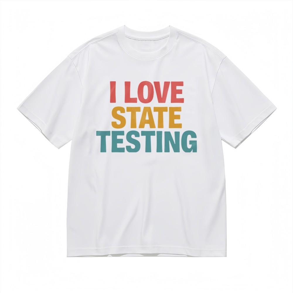 Женская классическая футболка с небольшим растяжением, футболка с принтом радужных букв и школьным девизом