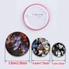 32/44/58mm Fashion Accessories Broochs Anime Death Note Cosplay Badges Round Cartoon Figure L·Lawliet Killer Yagami Pins for Backpacks Gift