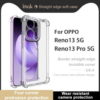Для OPPO Reno13 Pro 5G чехол для телефона IMAK UX-4 ударопрочный мягкий чехол