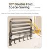 Foldable Bathroom Towel Rack 40/50/60cm Wall Mount Towel Holder Bathroom Storage Rack  Home