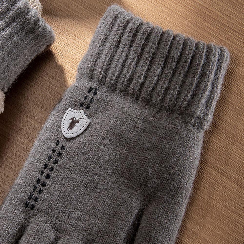 Warm Touch Screen Gloves Cold Proof Mittens Fashion Driving Gloves Winter