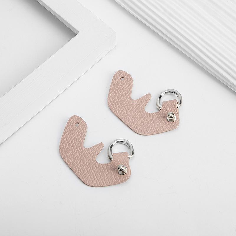 Bag Transformation Accessories For Mini Bag Straps Punch-free Genuine Leather Shoulder Strap Crossbody Conversion Bag Chain
