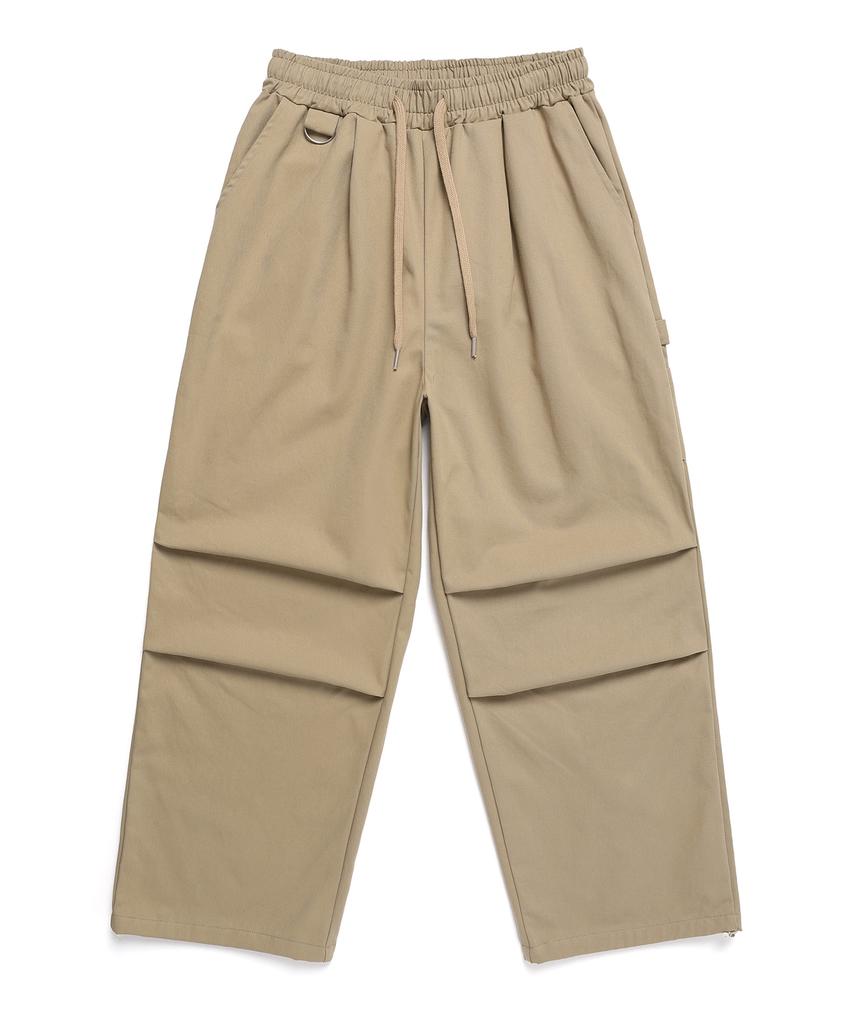 ODDBALLS CLUB Odd Ball Keyring Parachute Carpenter Elastic Pants Beige