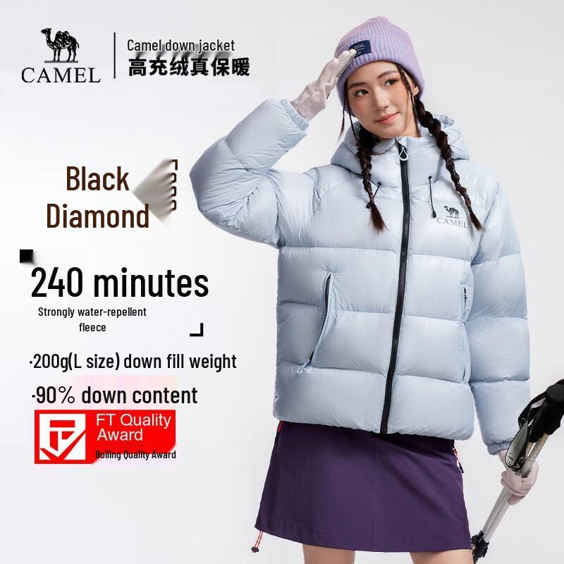 Camel Унисекс Пуховик для улицы