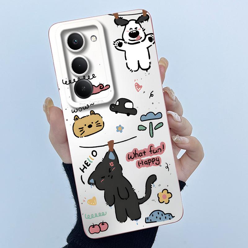 Case For Xiaomi Redmi 15 5G Cute Panda Sweet Girls Cats Silicone Soft Back Cover For Redmi15 5G Slim Bumper Protective Casing