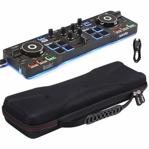 Mchoi Hard Portable Case Compatible with Hercules DJControl Starlight Pocket USB DJ Controller