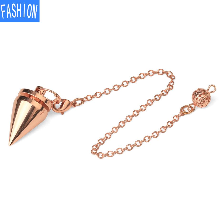 Металлический конический маятниковый кулон Гравитационный ювелирный кулон