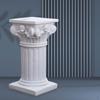Miniature Roman Pillar Candle Holder for Home Decor