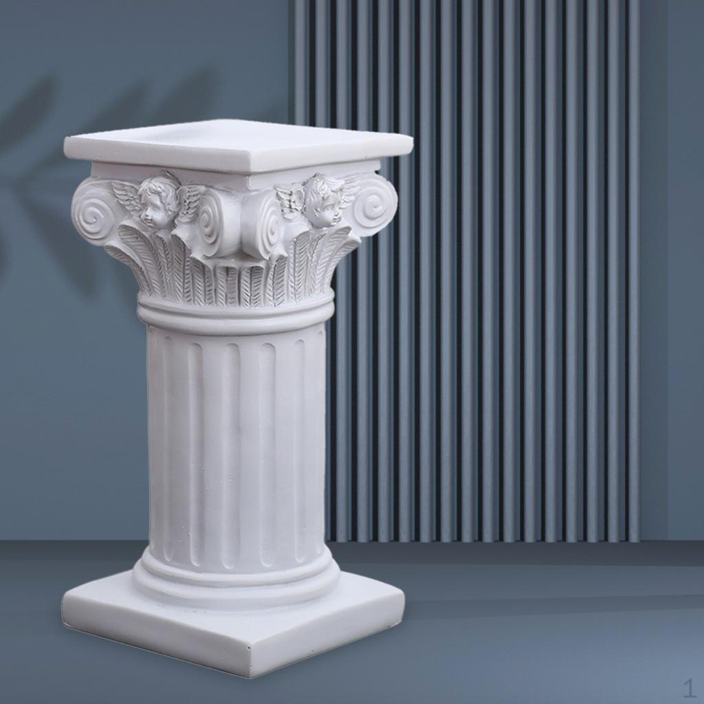 Miniature Roman Pillar Candle Holder for Home Decor
