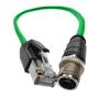 Сетевой кабель 8-жильный M12 - RJ45