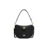 New Hobo Cow Leather Crescent Saddle Bag Shoulder Bag Women's Black CH196-IMBLK
