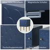 (=WF290543AAB) Nightstand, Night Cabinet Side Table, Navy Blue, Sofa Table Matching Any Bed and Bedroom - H50/B35/T35 cm