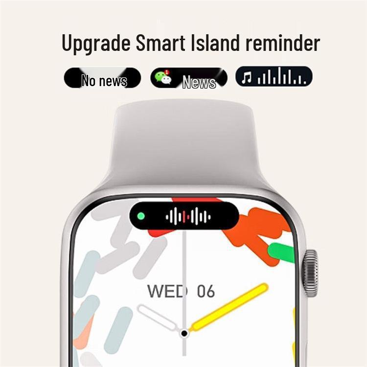 Умные часы S10 iWatchs8 Топ-версия с Dynamic Island, Черные технологии, Bluetooth, Многофункциональные спортивные функции