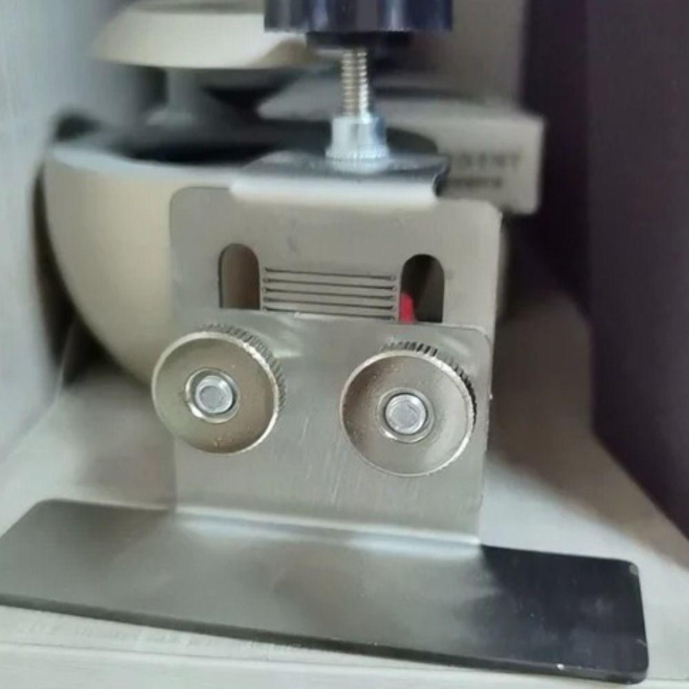 Монтажный кронштейн для дверцы шкафа из нержавеющей стали, скрытая дверь, установочный шаблон для двери, монтажная опора