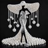 5D DIY Partial Special Shaped Drill Diamond Painting Kit Elegant Lady Decoration Home Decoration Gift
