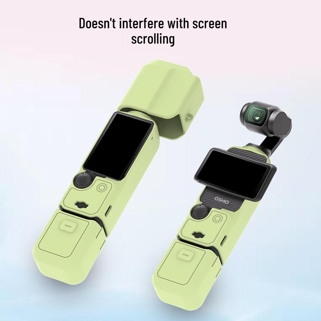 Силиконовый защитный чехол DJI Osmo Pocket 3 для подвеса и объектива камеры