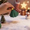 Yousheng 3D Printed Christmas Star Toy Stress Relief Retractable Tower Fidget Star with Handle Kids Teens Adults Portable Travel Telescopic Xmas Tree