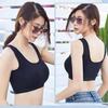 Plus Size Wirefree Bra One-Piece Push-Up Vest Bustier Underwear for Women