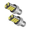 2pcs Super Bright White LED Bulbs for Car Turn Signals and Brake Lights