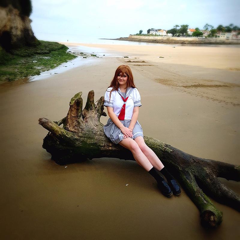 Костюм для косплея японского аниме Love Live Sunshine Takami Chika, униформа моряка для девочек, школьная форма Aqours