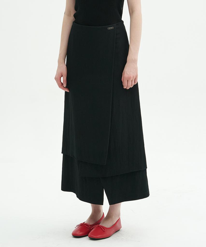 Micene Ridere Layered Long Skirt