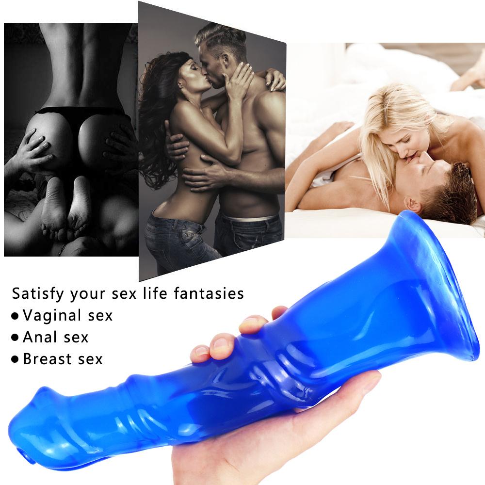 Фаллоимитатор в виде лошади, длинный реалистичный пенис, присоска, член, анальные секс-игрушки для мужчин, женщин, пар