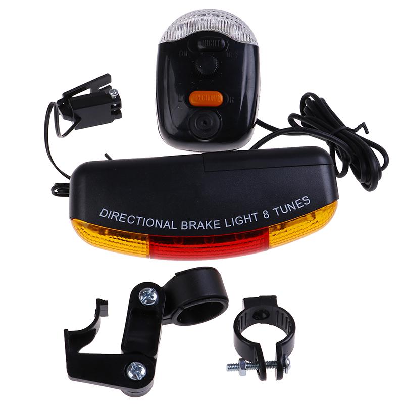 Универсальный поворотник для горного велосипеда + задний фонарь для велосипеда + клаксон