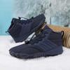 Мужская и женская зимняя обувь Tide Trend, теплые хлопковые зимние ботинки для пар, прогулочные ботинки с плюшем