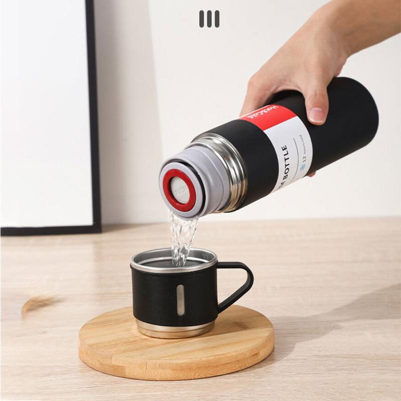 Стакан из трех крышек, набор из изоляционных стаканов, взрывоопасный стакан для воды, деловые подарки