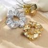 Summer Leather Scrunchies Korea Large Hair Scrunchie Women Elastic Hair Bands Headwear Colorful Hair Rope Ties Ponytail Holders