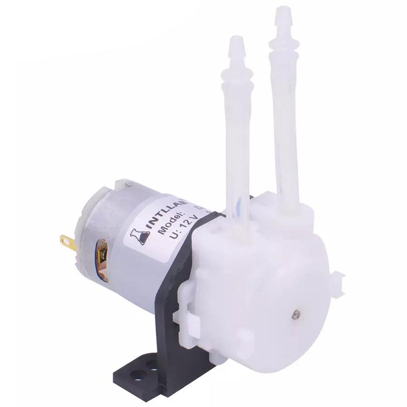 Dc Micro Самовсасывающий Бесшумный Перистальтический Жидкостный Насос Для Лабораторного Дозирования Аналитический