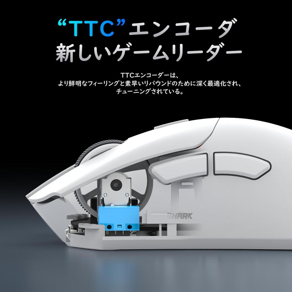 ATTACK SHARK X ZIYOU LANG R1 Gaming Mouse SUPERLIGHT Wireless PAW3311 18000DPI Wireless 59g Rechargeable Ergonomic White 2.4Ghz/Bluetooth/Type-C