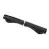 Cycle Handle Grips Aluminium Alloy and Rubber Double End Locking Mountain Cycle Handlebar Grips