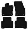 БАЗОВЫЕ черные велюровые коврики для: Минивэн Volkswagen Touran II (2016-)