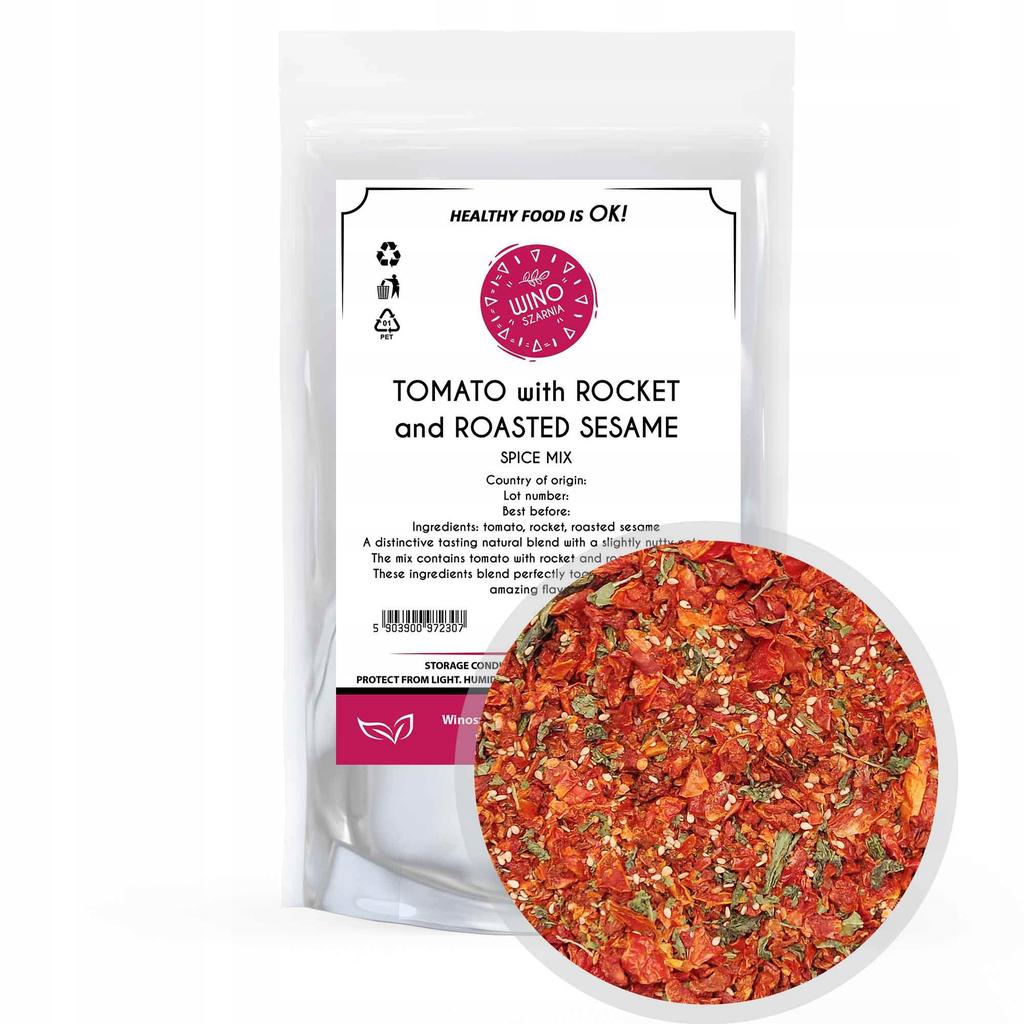 POMIDOR RUKOLA SEZAM mieszanka - 50g Eksplozja Smaków w Twojej Kuchni