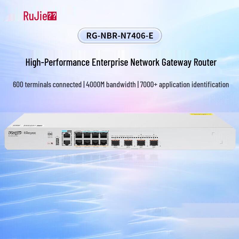 Ruijie RG-NBR-N7406-E Enterprise SD-WAN Gateway Router (CN version)