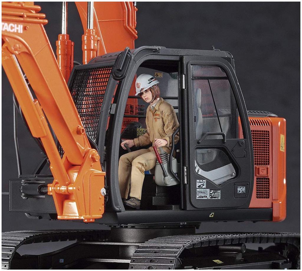 Hasegawa Спецификация двухрукавной машины Hitachi Construction Machinery Astaco NEO, пластиковая модель SW04 1/35