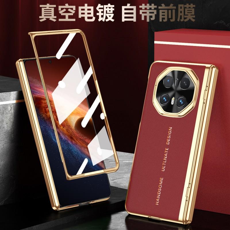 Premium Full Coverage Folio Case Honor Magic V6 V5 V3 Shockproof Leather-Style Cover With Kickstand Anti-Fingerprint