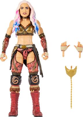 Mattel Фигурка WWE Elite и Аксессуары, Набор Серии №125, 6-дюймовая Коллекционная Джулия с 25 Точками Артикуляции и Сменной Иглой
