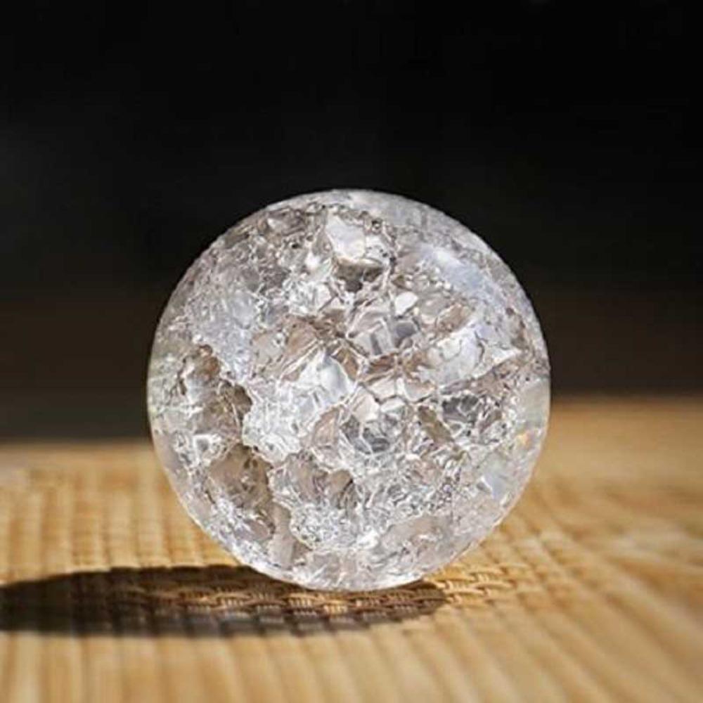 Transparent Handicraft Feng Shui Decorative DIY Crystal Ball Magic Sphere Glass Marble Ornament