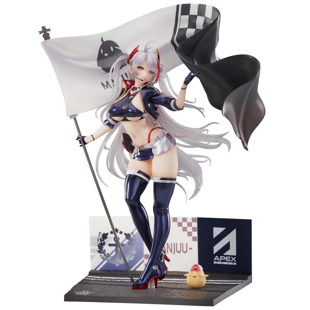 Azur Lane Prinz Eugen Final Lap масштаб окрашенная готовая фигурка Ver. 1/7 ПВХ и АБС