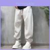 Mens Casual Pants With Elastic Cotton Blend For Spring Mens Fashion Trousers