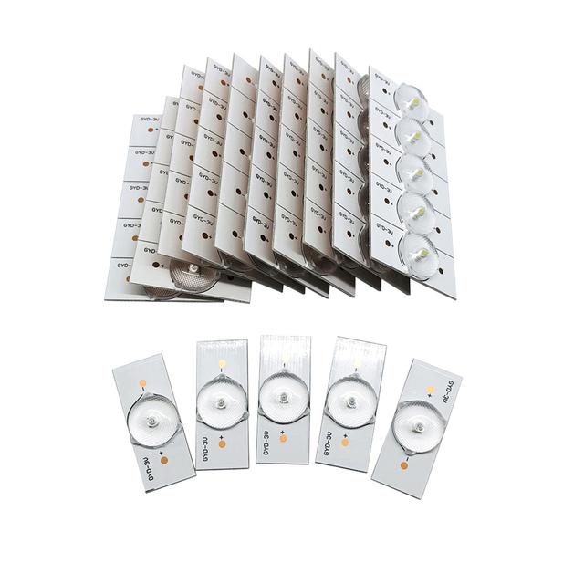 Accessories with Optical Lens Fliter 2M Wire Backlight Bead SMD Lamp Beads 3V Led Light Strip Parts