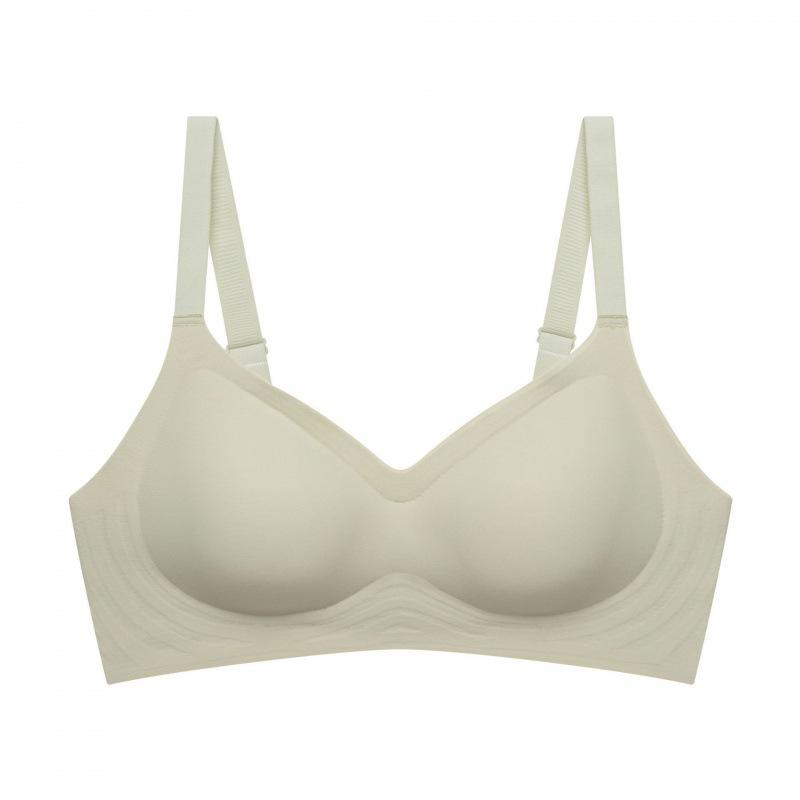 Бесшовный бюстгальтер пуш-ап для женщин: Мягкая, Беспроводная Поддержка против Провисания для Маленькой Груди